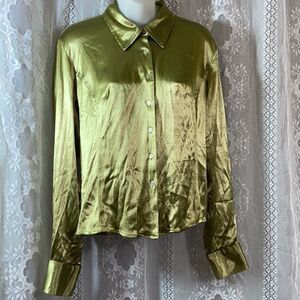 Vintage Moda Inti  Women Long Sleeve Shirt Size Approximately ML